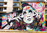 Graffiti Street Art style portraits